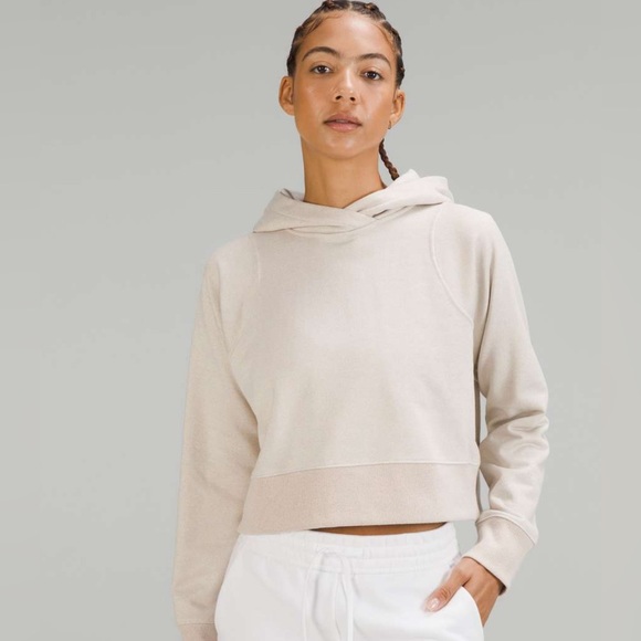 LULULEMON Loungeful Cropped Hoodie *Sparkle* - Picture 9 of 9